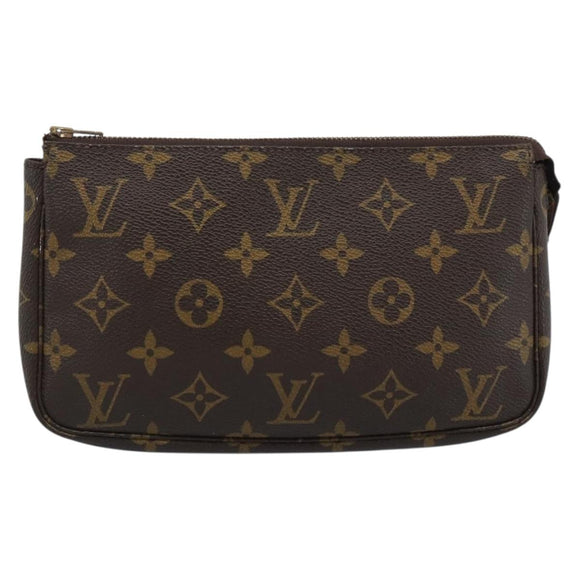 LOUIS VUITTON Monogram Pochette Accessoires Accessory Pouch M51980 Auth 186901