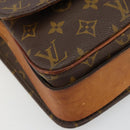 LOUIS VUITTON Monogram Cartouchiere GM Shoulder Bag M51252 LV Auth 186903-14