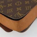 LOUIS VUITTON Monogram Cartouchiere GM Shoulder Bag M51252 LV Auth 186903-16