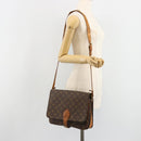 LOUIS VUITTON Monogram Cartouchiere GM Shoulder Bag M51252 LV Auth 186903-25