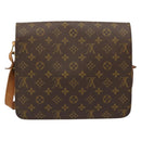 LOUIS VUITTON Monogram Cartouchiere GM Shoulder Bag M51252 LV Auth 186903-2