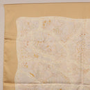 HERMES Carre 90 Scarf ""Chemins de Garrigue"" Silk Beige Yellow Auth 186915M-14