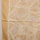 HERMES Carre 90 Scarf ""Chemins de Garrigue"" Silk Beige Yellow Auth 186915M-5