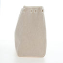HERMES Her Bag Tote Bag Canvas Beige Brown Auth 186943V-28