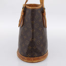LOUIS VUITTON Monogram Bucket PM Shoulder Bag M42238 LV Auth 186954-3