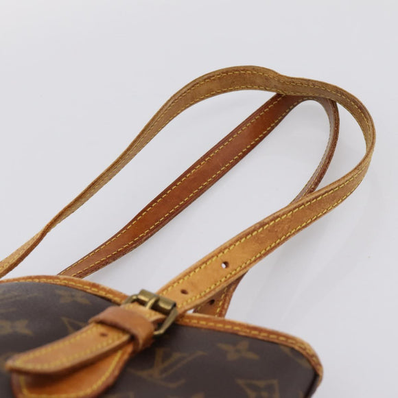 LOUIS VUITTON Monogram Bucket PM Shoulder Bag M42238 LV Auth 186954