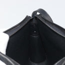 Christian Dior Trotter Canvas Shoulder Bag Black Gold Auth 186956-19