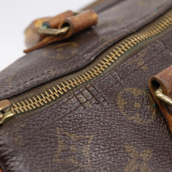 LOUIS VUITTON Monogram Speedy 30 Hand Bag M41526 LV Auth 186972