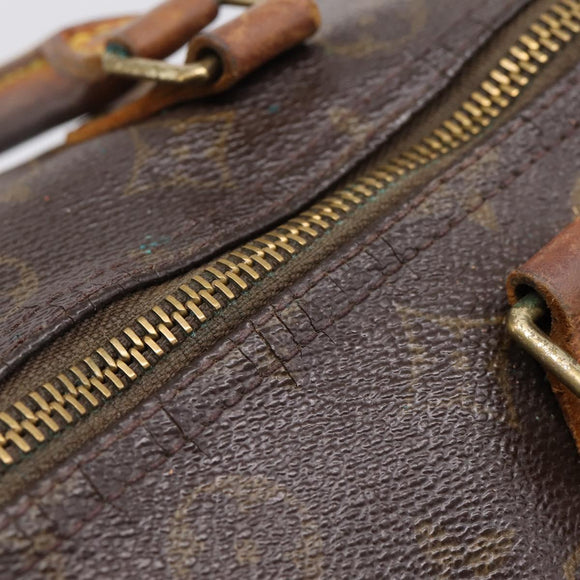 LOUIS VUITTON Monogram Speedy 30 Hand Bag M41526 LV Auth 186972