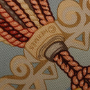 HERMES Carre 90 Scarf Silk Light Blue Auth 186988-11