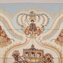 HERMES Carre 90 Scarf Silk Light Blue Auth 186988-3