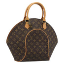 LOUIS VUITTON Monogram Ellipse MM Hand Bag M51126 LV Auth 187000SAM-1
