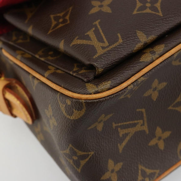 LOUIS VUITTON Monogram Viva Cite MM Shoulder Bag M51164 LV Auth 187006SAM