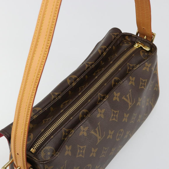 LOUIS VUITTON Monogram Viva Cite MM Shoulder Bag M51164 LV Auth 187006SAM
