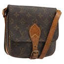 LOUIS VUITTON Monogram Cartouchiere PM Shoulder Bag M51254 LV Auth 187007-1