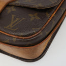 LOUIS VUITTON Monogram Cartouchiere PM Shoulder Bag M51254 LV Auth 187007-14