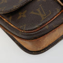 LOUIS VUITTON Monogram Cartouchiere PM Shoulder Bag M51254 LV Auth 187007-15