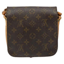 LOUIS VUITTON Monogram Cartouchiere PM Shoulder Bag M51254 LV Auth 187007-2