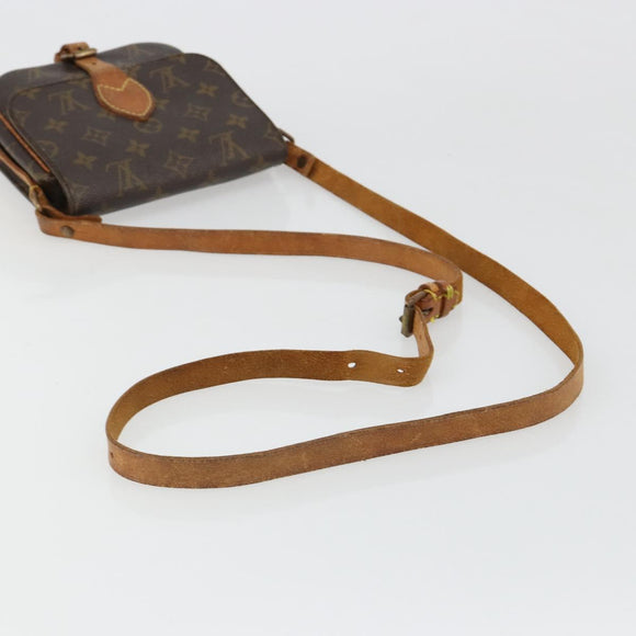 LOUIS VUITTON Monogram Cartouchiere PM Shoulder Bag M51254 LV Auth 187007