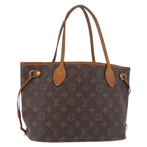 LOUIS VUITTON Monogram Neverfull PM Tote Bag M40155 LV Auth 187011