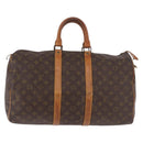 LOUIS VUITTON Monogram Keepall 45 Boston Bag M41428 LV Auth 187012-13