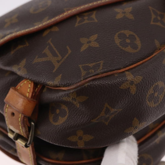 LOUIS VUITTON Monogram Saumur 30 Shoulder Bag M42256 LV Auth 187014