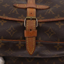 LOUIS VUITTON Monogram Saumur 30 Shoulder Bag M42256 LV Auth 187014-18