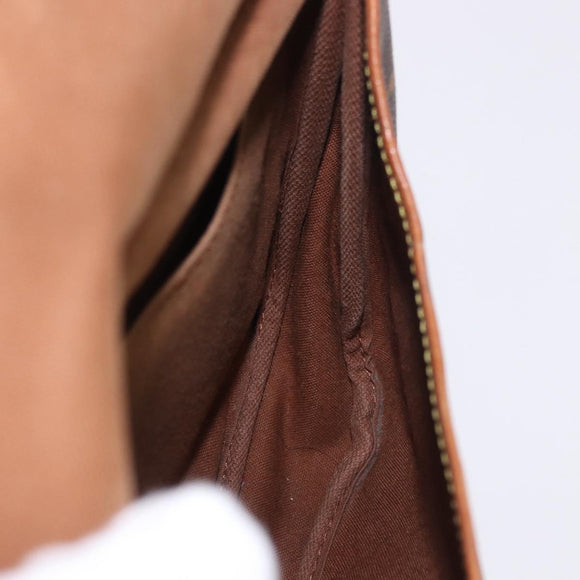 LOUIS VUITTON Monogram Saumur 30 Shoulder Bag M42256 LV Auth 187014
