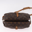 LOUIS VUITTON Monogram Saumur 30 Shoulder Bag M42256 LV Auth 187014-5