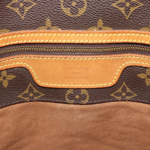 LOUIS VUITTON Monogram Sac Shopping Tote Bag M51108 LV Auth 187015