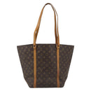 LOUIS VUITTON Monogram Sac Shopping Tote Bag M51108 LV Auth 187015-13