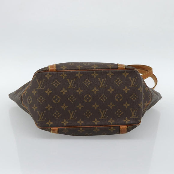 LOUIS VUITTON Monogram Sac Shopping Tote Bag M51108 LV Auth 187015
