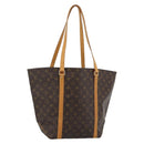 LOUIS VUITTON Monogram Sac Shopping Tote Bag M51108 LV Auth 187018-1