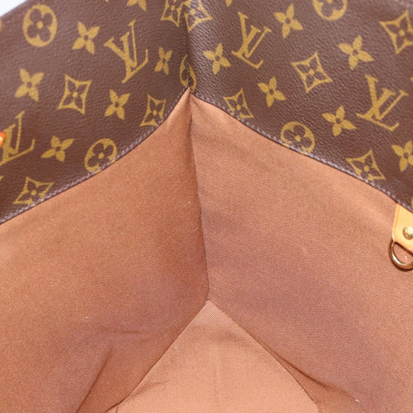 LOUIS VUITTON Monogram Sac Shopping Tote Bag M51108 LV Auth 187018