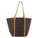 LOUIS VUITTON Monogram Sac Shopping Tote Bag M51108 LV Auth 187018-2