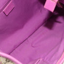 GUCCI GG Canvas Abbey Shoulder Bag Beige Gold 130737 Auth 187022SAV-10