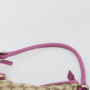 GUCCI GG Canvas Abbey Shoulder Bag Beige Gold 130737 Auth 187022SAV-8