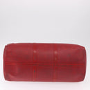 LOUIS VUITTON Epi Keepall 50 Boston Bag Red M42967 LV Auth 187026-6