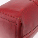 LOUIS VUITTON Epi Keepall 50 Boston Bag Red M42967 LV Auth 187026-16