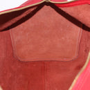 LOUIS VUITTON Epi Keepall 50 Boston Bag Red M42967 LV Auth 187026-22