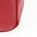 LOUIS VUITTON Epi Keepall 50 Boston Bag Red M42967 LV Auth 187026-4