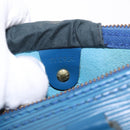LOUIS VUITTON Epi Speedy 35 Hand Bag Toledo Blue M42995 LV Auth 187028SAV-11