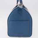 LOUIS VUITTON Epi Speedy 35 Hand Bag Toledo Blue M42995 LV Auth 187028SAV-3