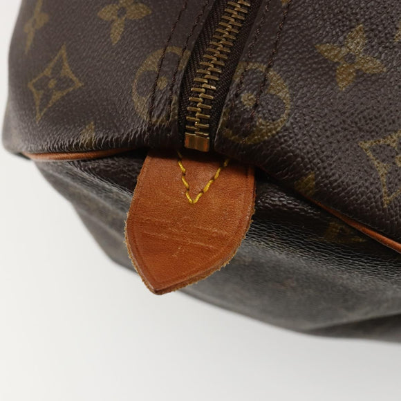 LOUIS VUITTON Monogram Speedy 35 Hand Bag M41524 LV Auth 187030SAV