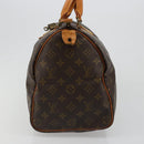 LOUIS VUITTON Monogram Speedy 35 Hand Bag M41524 LV Auth 187030SAV-4