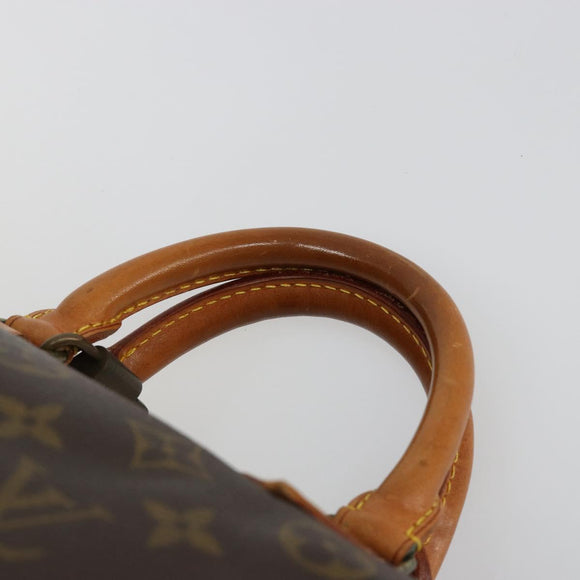 LOUIS VUITTON Monogram Speedy 35 Hand Bag M41524 LV Auth 187030SAV