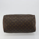 LOUIS VUITTON Monogram Speedy 35 Hand Bag M41524 LV Auth 187030SAV-5