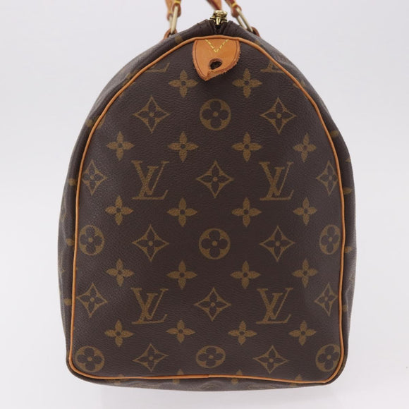 LOUIS VUITTON Monogram Speedy 35 Hand Bag M41524 LV Auth 187032A