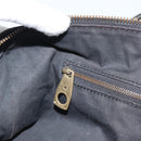 CELINE Tote Bag Leather Black Gold Auth 187040SAV-21