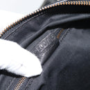CELINE Tote Bag Leather Black Gold Auth 187040SAV-11